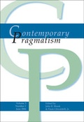 Cover: Contemporary Pragmatism: v. 3:1 - Rodopi