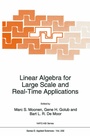 Cover: Linear Algebra for Large Scale and Real-Time Applications - Springer