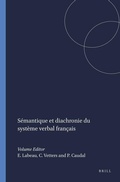 Cover: Semantique et diachronie du systeme verbal francais - Rodopi