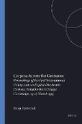 Cover: Corpora Across the Centuries - Rodopi
