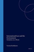 Bild: International Law and the Environment:Variations on a Theme - Kluwer Law International