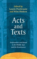 Cover: Acts and Texts - Rodopi