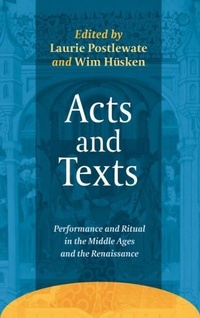 Enlarge image Cover: Acts and Texts - Rodopi
