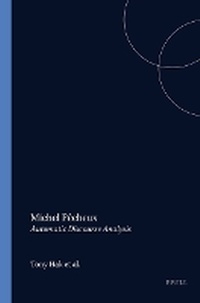 Enlarge image Cover: Michel Pecheux: Automatic Discourse Analysis - Rodopi