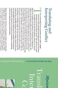 Cover: Translating and Interpreting Conflict - Rodopi