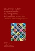 Cover: Research on mother tongue education in a comparative international perspective - Rodopi