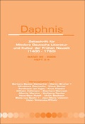 Cover: Daphnis: Band 35-2006, Heft 3-4 - Rodopi