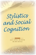 Cover: Stylistics and Social Cognition - Rodopi