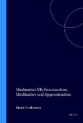 Cover: Idealization VII: Structuralism, Idealization and Approximation - Rodopi