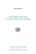 Cover: In the Flesh of the Text - Rodopi
