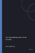Cover: Die Ehe im klassischen Werk Goethes - Rodopi