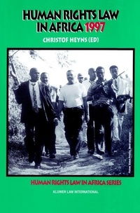 Abbildung von: Human Rights Law in Africa 1997 - Kluwer Law International