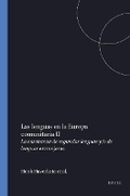 Cover: Las lenguas en la Europa comunitaria II - Rodopi