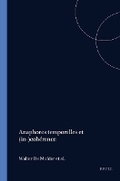 Cover: Anaphores temporelles et (in-)coherence - Rodopi