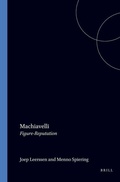 Cover: Machiavelli - Rodopi