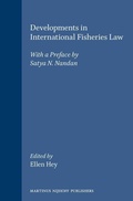 Bild: Developments in International Fisheries Law - Kluwer Law International