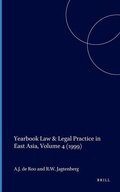 Cover: Yearbook Law and Legal Practice in East Asia 1999 - Brill