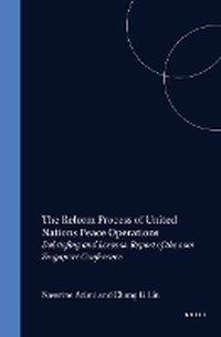 Enlarge image Cover: The Reform Process of United Nations Peace Operations:Debriefing and Lessons - Kluwer Law International