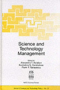 Enlarge image Cover: Science and Technology Management - IOS Press