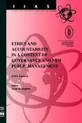 Cover: Ethics and Accountability in a Context of Governance and New Public Management - IOS Press