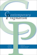 Cover: Contemporary Pragmatism. Volume 7, Number 1, June 2010. - Rodopi