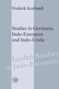 Cover: Studies in Germanic, Indo-European and Indo-Uralic. - Rodopi