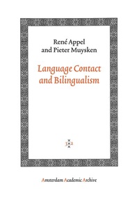 Enlarge image Cover: Language Contact and Bilingualism - Amsterdam University Press