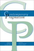 Cover: Contemporary Pragmatism. - Rodopi
