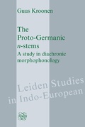 Cover: The Proto-Germanic n-stems. - Rodopi