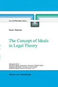 Cover: The Concept of Ideals in Legal Theory - Springer