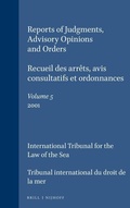 Bild: Reports of Judgments, Advisory Opinions and Orders / Recueil des arrets, avis consultatifs et ordonnances, Volume 5 (2001) - Kluwer Law International