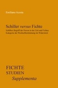 Cover: Schiller versus Fichte. - Rodopi