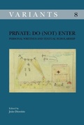 Cover: Private: do (not) enter - Rodopi