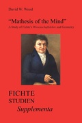 Cover: "Mathesis of the Mind" - Rodopi