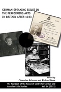 Cover: German-speaking Exiles in the Performing Arts in Britain after 1933 - Rodopi