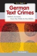 Cover: German Text Crimes - Rodopi