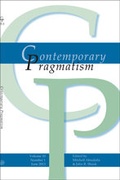 Cover: Contemporary Pragmatism. Volume 10, Number 1, June 2013 - Rodopi