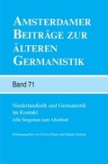 Cover: Niederlandistik und Germanistik im Kontakt - Rodopi