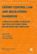 Cover: Export Control Law and Regulations Handbook - Kluwer Law International