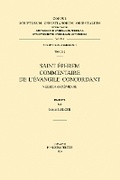 Cover: Saint Ephrem. Commentaire de l'Evangile concordant, version armenienne - Peeters Publishers