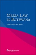 Cover: Media Law in Botswana - Kluwer Law International