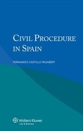 Cover: Civil Procedure in Spain - Kluwer Law International