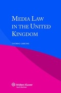 Cover: Media Law in the United Kingdom - Kluwer Law International