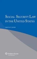 Cover: Social Security Law in the United States - Kluwer Law International