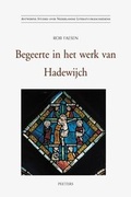 Cover: Begeerte in het werk van Hadewijch - Peeters Publishers