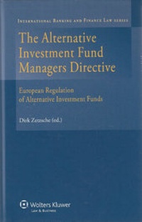Abbildung von: The Alternative Investment Fund Managers Directive - Kluwer Law International