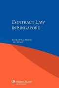 Cover: Contract Law in Singapore - Kluwer Law International