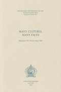 Cover: Many Cultures, Many Faces - Peeters Publishers