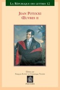 Cover: Jean Potocki - oeuvres II - Peeters Publishers