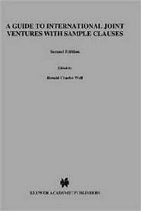Abbildung von: A Guide to International Joint Ventures with Sample Clauses - Kluwer Law International